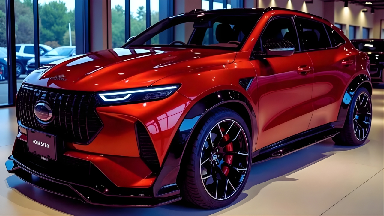 New 2026 Subaru Forester Shows Off Advanced Powertrain, Sleek Exterior, and High-Tech Features