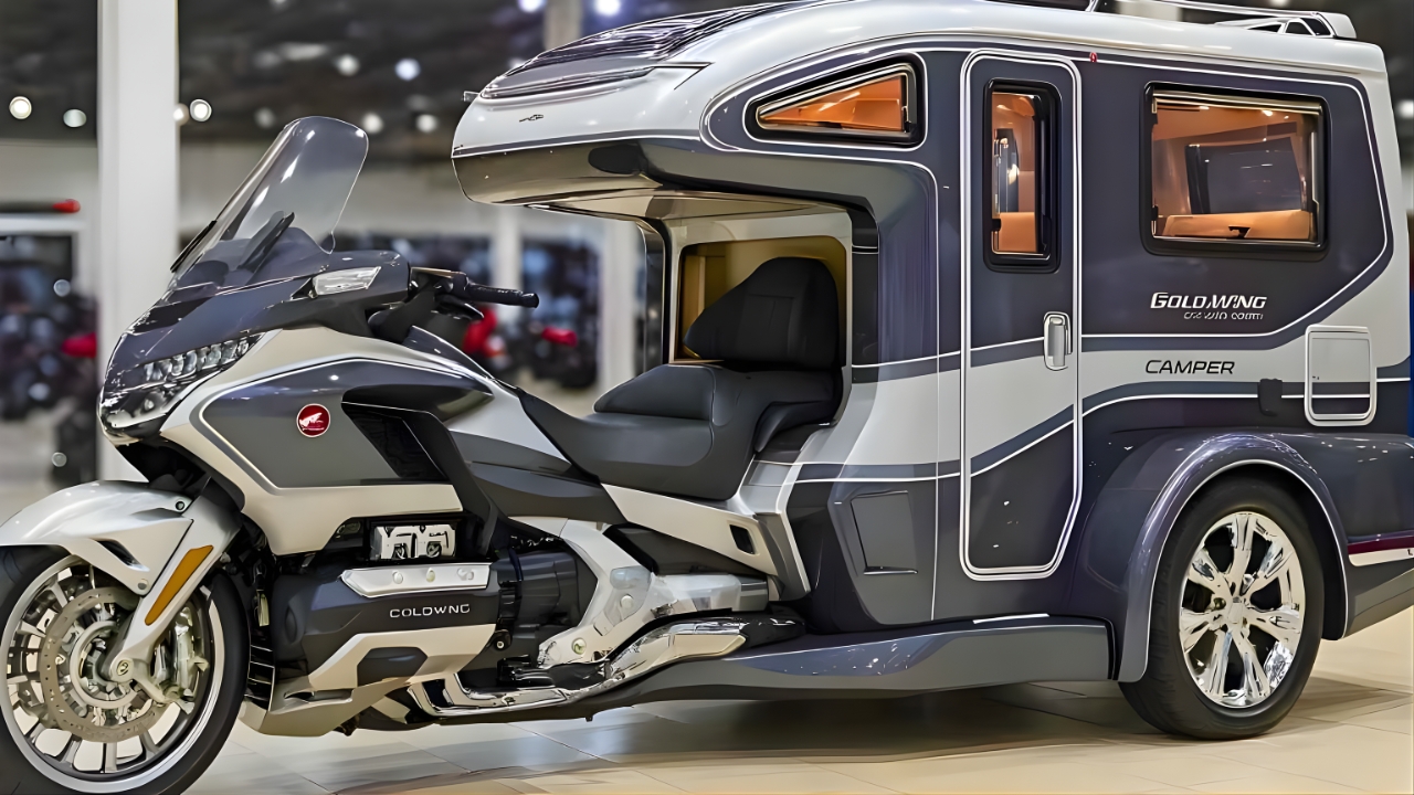 2026 Honda Goldwing Hybrid Trike Camper Showcases Premium Design and Advanced Touring Intelligence