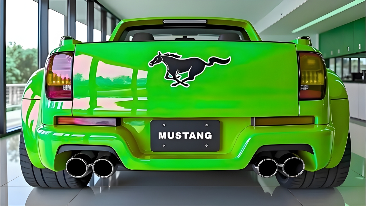 Ford Mustang Pickup Truck 2026 Makes a Big Statement with Attractive Design and Smart Features