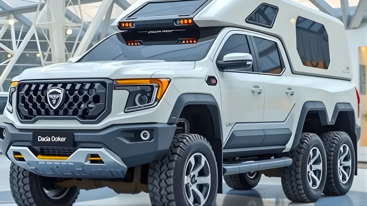 New Dacia Docker Camper Van 2026 Unveiled with Practical Layout and Modern Features