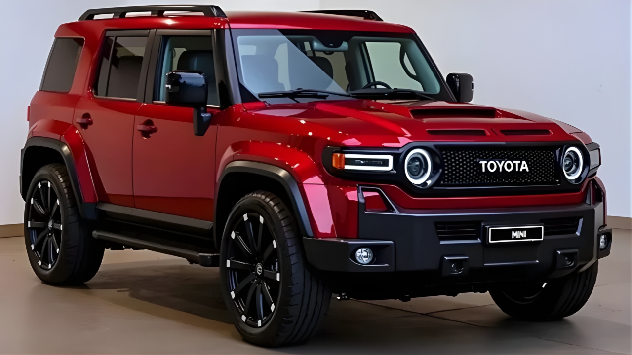 Toyota Mini Land Cruiser 2026 Launch Preview: Rugged Design, Smart Tech, and 7 Seats